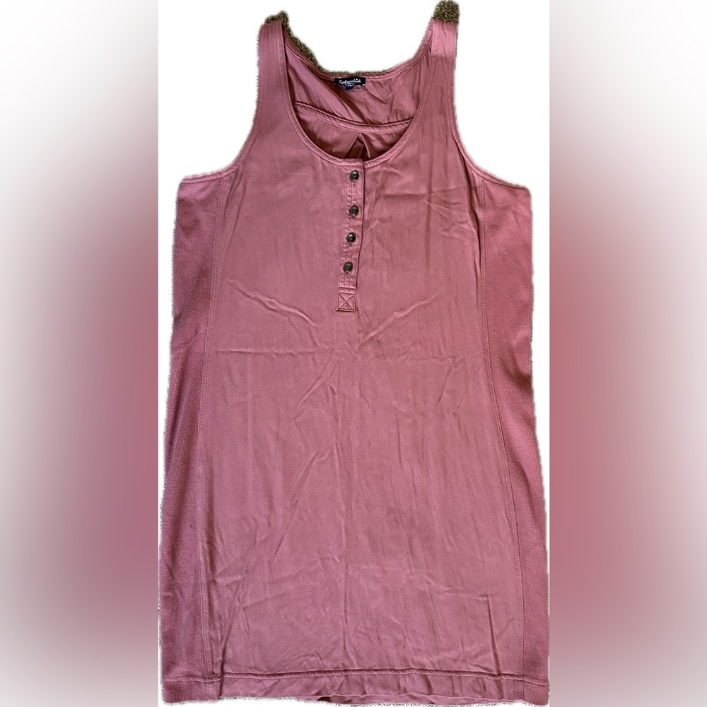 Splendid Promenade Henley Tank Mini Dress - Picture 6 of 8